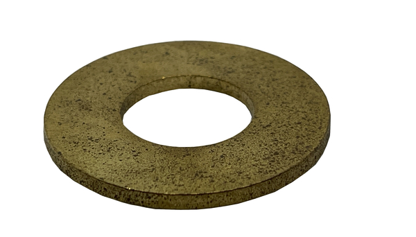 A3580080SAEW #6 SAE FLATWASHER BRASS